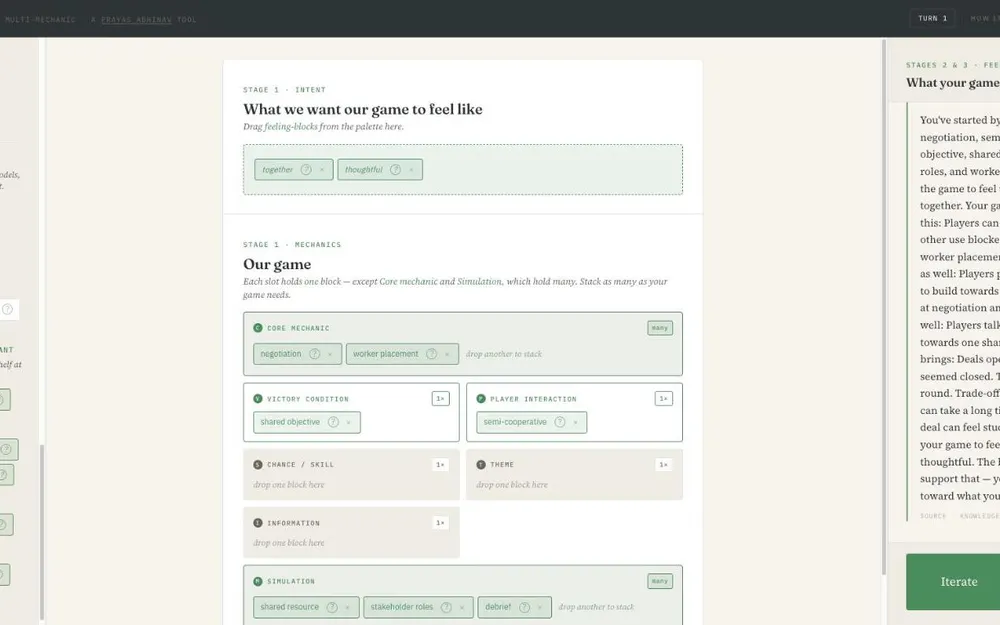 boardgameBuilder — designing a board game by putting blocks together