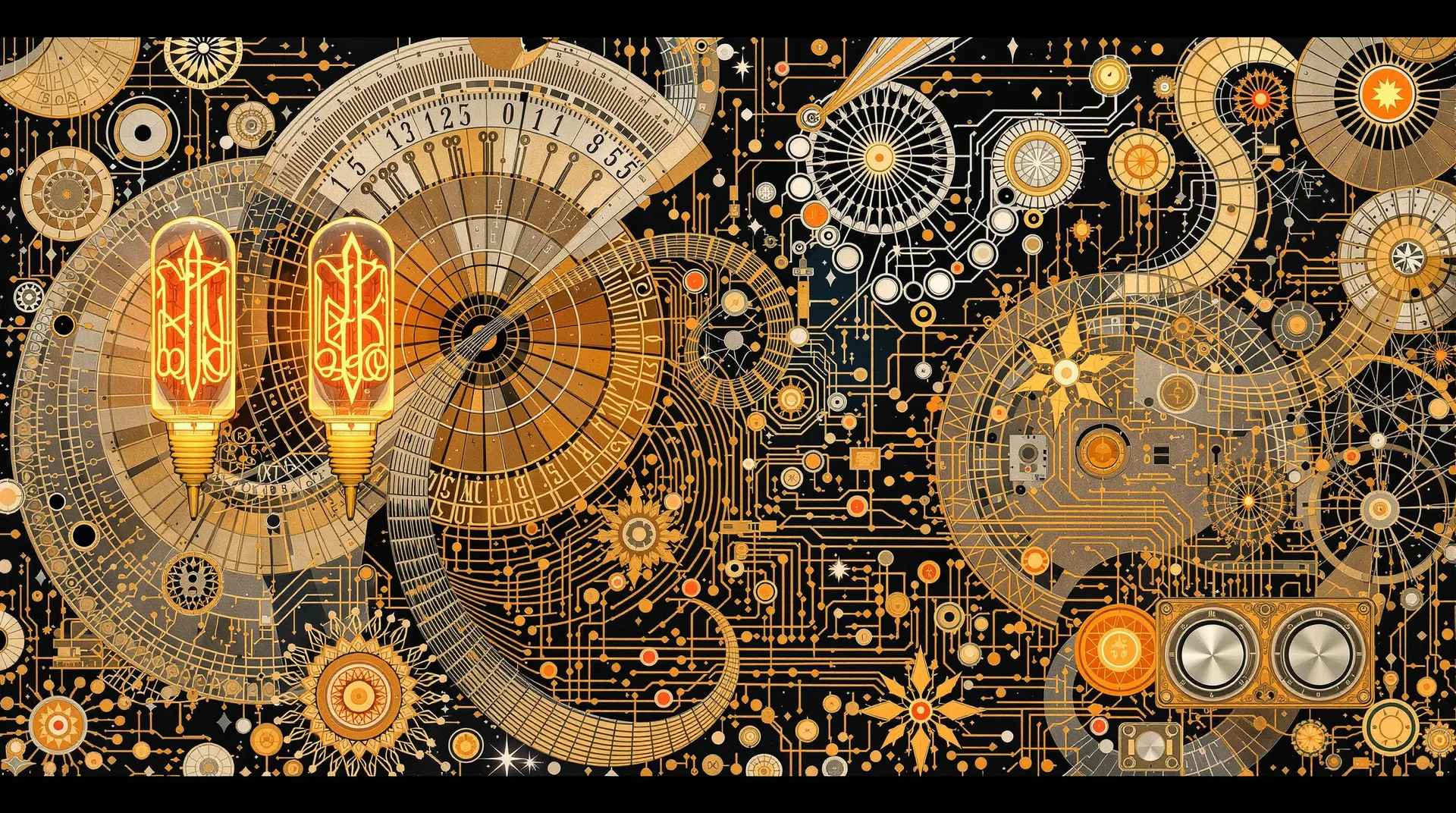 A Vintage Radio That Only Picks Up Certain Frequencies