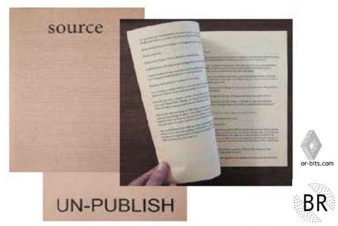 The Scource issue of Un-publish published by Banner Repeater (London)